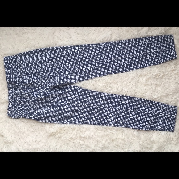 Zara Woman Ankle Jeans - Size Small Navy & White - Picture 6 of 6